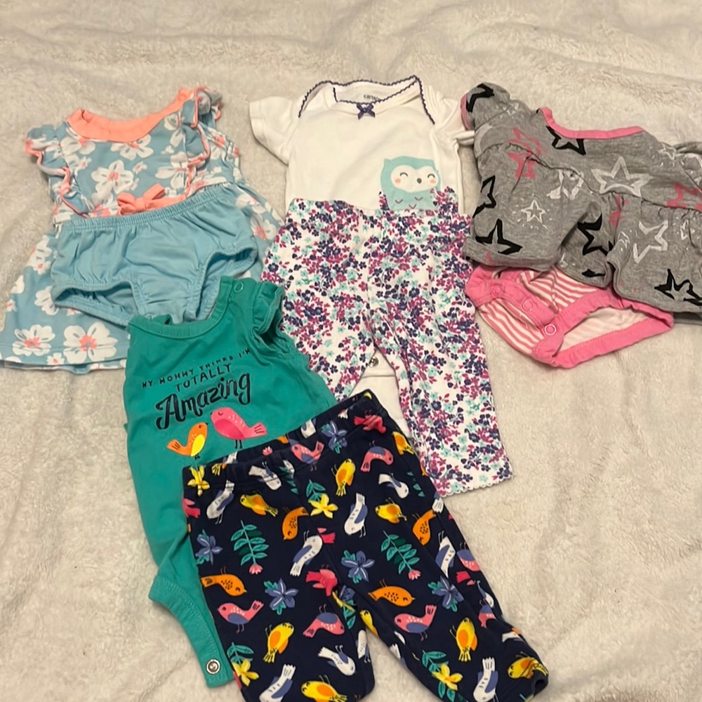 Baby girl clothes NB